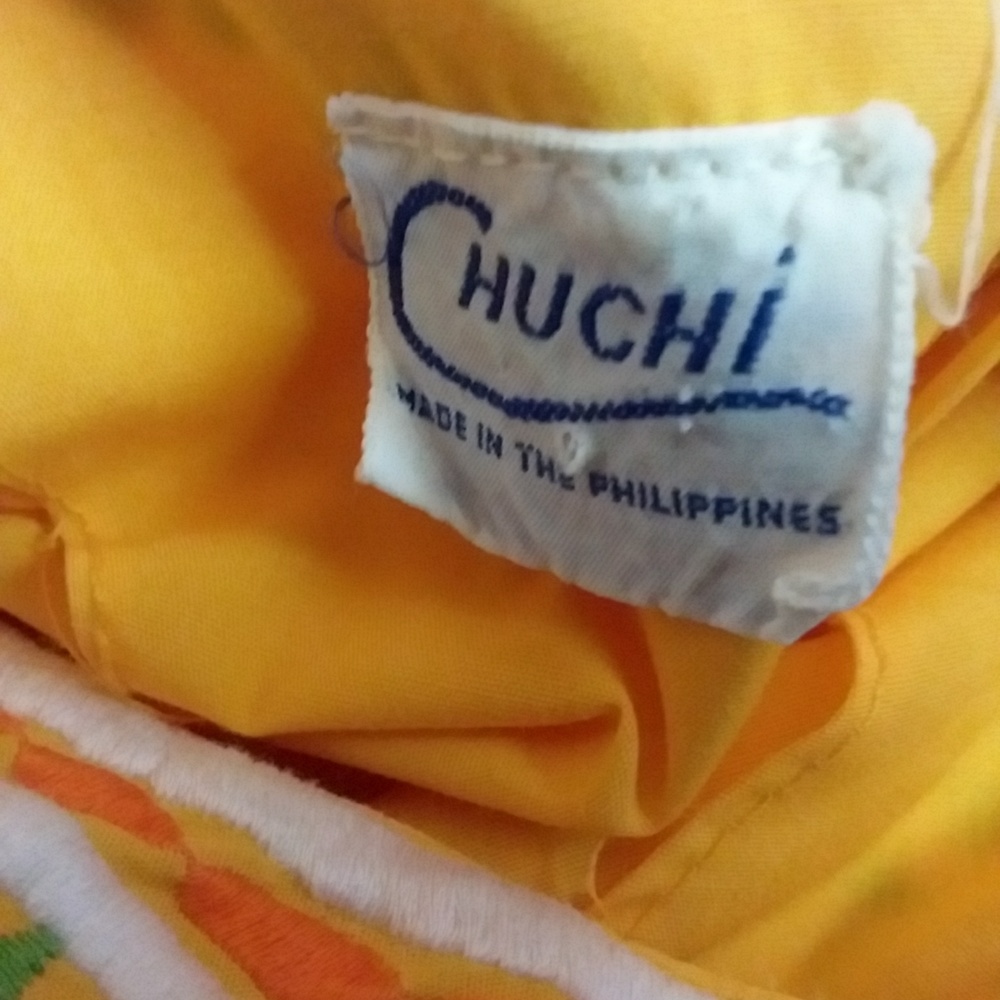 Embroidered Yellow Robe - Picture 6 of 6